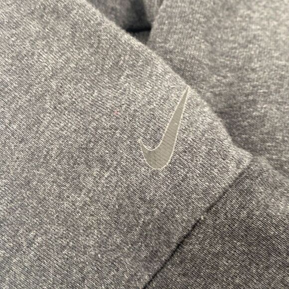 Nike Dri-fit Versa Studio Mock Neck Sweatshirt   Gray Long Sleeve‎ Zip Pocket S - Picture 4 of 13